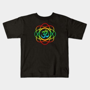 Om Symbol Aum sign Yoga Meditation Mantra Kids T-Shirt